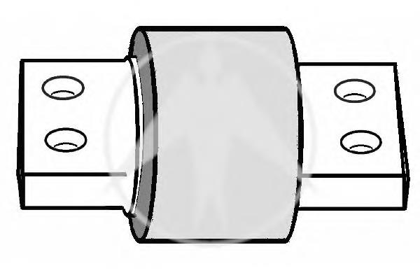 5586.90.00 FAD bloco silencioso de barra panhard traseira