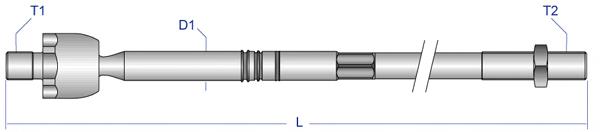 600508674R Renault (RVI) tração de direção