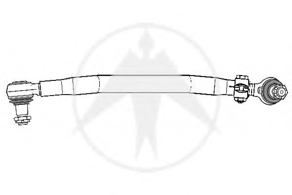 Tração de direção de suspensão dianteira longitudinal 14431 Sidem