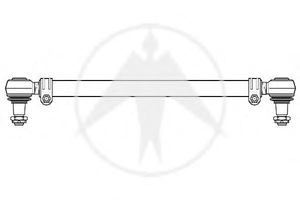 Barra transversal de suspensão dianteira 50130 Sidem