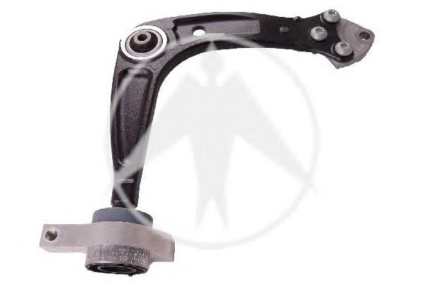 1640790680 Peugeot/Citroen braço oscilante inferior direito de suspensão dianteira