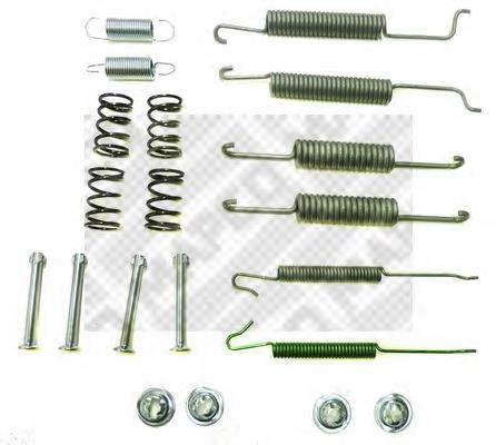 Kit de reparação das sapatas do freio para Volkswagen Vento (1HX0)