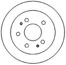 Disco do freio dianteiro Optimal BS8864C