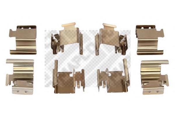 Комплект пружинок крепления дисковых колодок задних Mapco 9312 цена, от 4.23 USD