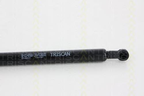 Газовый упор багажника Triscan 871028237