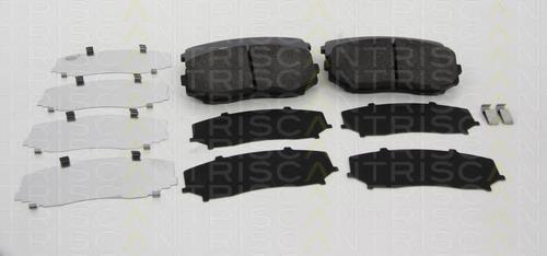 Sapatas do freio dianteiras de disco Ford Edge 1 U387