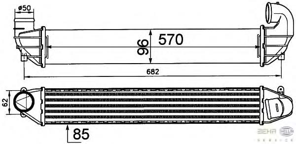 Compre 17800113 Profit Radiador de intercooler