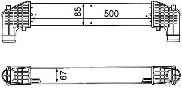 Система охлаждения наддувочного воздуха HELLA 8ML376776571 цена, от 73.59 USD