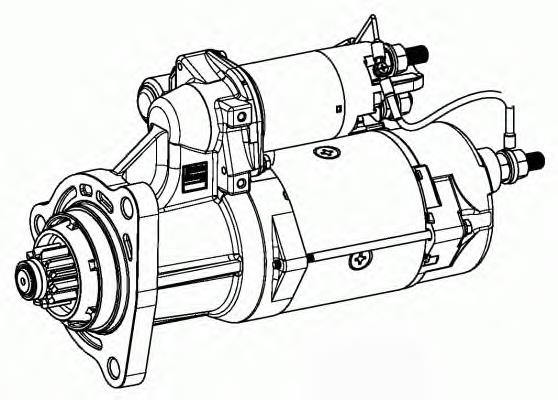 8200519 Delco Remy motor de arranco