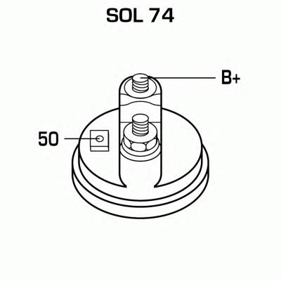 Motor de arranco 0001241004 REMA-PARTS