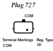 7711368619 Renault (RVI) gerador