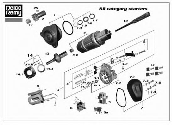 Купить 239019 DAF Стартер