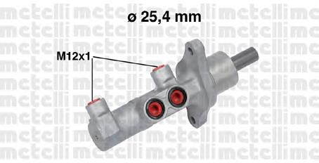 Цилиндр тормозной главный 050732 Metelli