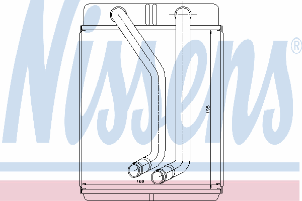 Radiador de forno (de aquecedor) para KIA Magentis (GD)