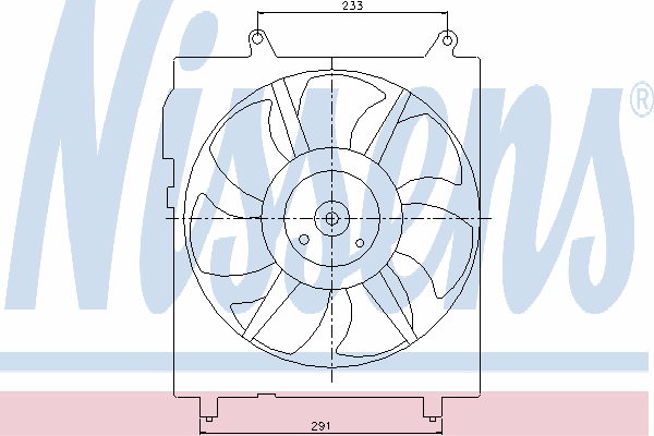 Difusor do radiador de esfriamento, montado com motor e roda de aletas para Toyota Camry (V20)
