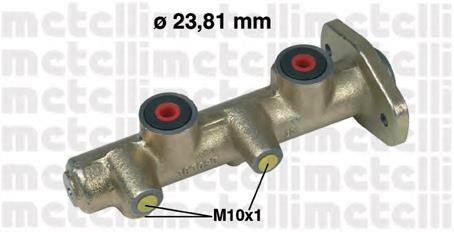 Цилиндр главный тормоза (гидротормозов) Metelli 050171 цена, от 46.33 USD