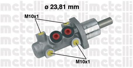 05-0247 Metelli cilindro mestre do freio
