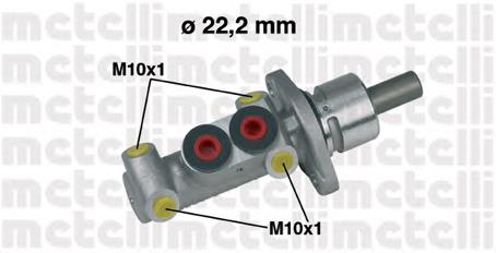 Цилиндр тормозной главный 050302 Metelli