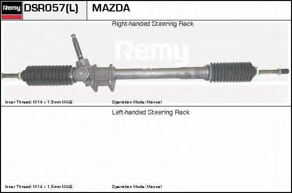 SA4432110A Mazda cremalheira da direção