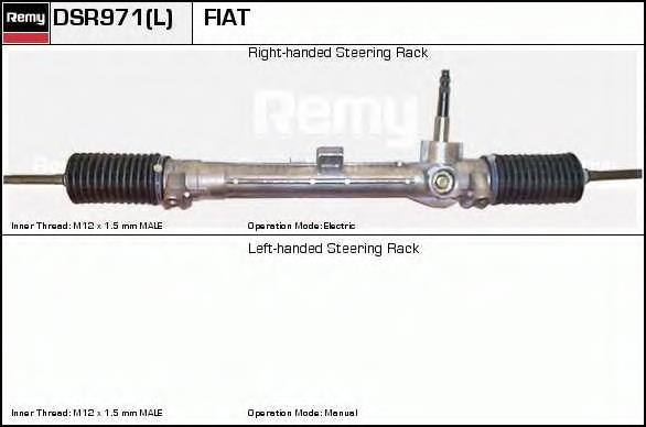 DSR971L Delco Remy cremalheira da direção