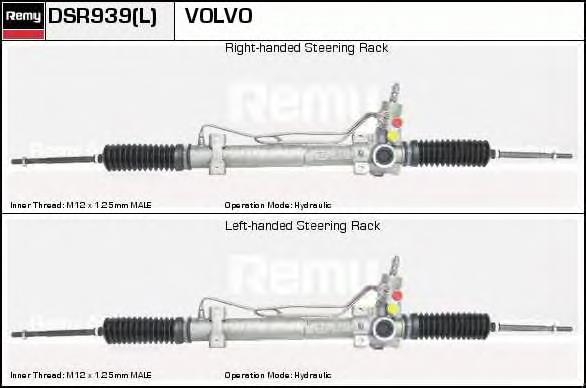 DSR939L Delco Remy cremalheira da direção