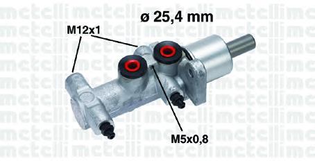 05-0766 Metelli cilindro mestre do freio