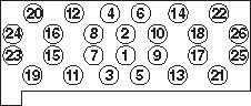 Болт ГБЦ HBS060 Payen