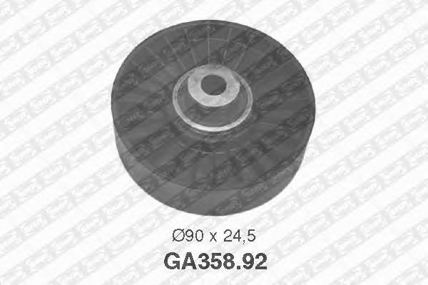 GA358.92 SNR rolo parasita da correia de transmissão