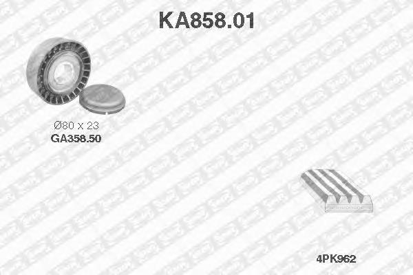 Паразитный ролик KA85801 SNR