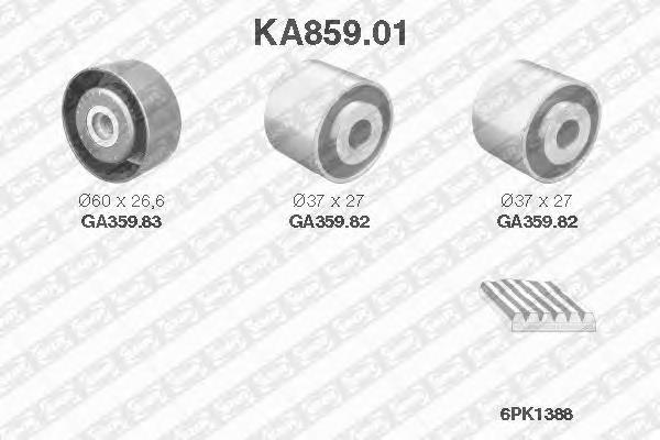 Натяжной ролик KA85901 SNR