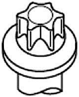 Parafuso de cabeça de motor (CBC) T8061200 Glaser