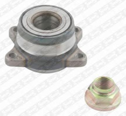 R17326 SNR rolamento de cubo traseiro