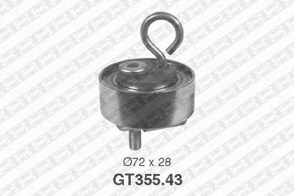 5636404 Opel rolo de reguladora de tensão da correia do mecanismo de distribuição de gás