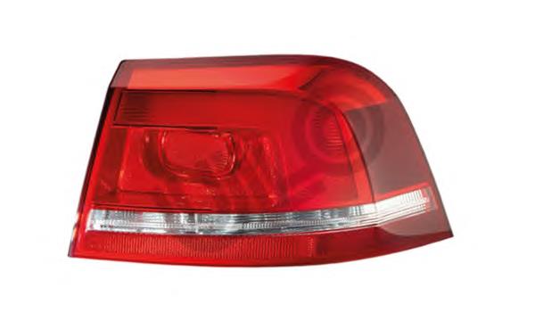 Lanterna traseira direita externa para Volkswagen Passat (B7, 365)