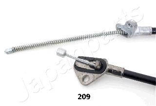 BC209 Japan Parts Трос ручного тормоза задний, правый
