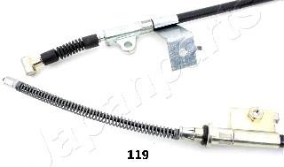 BC119 Japan Parts Трос ручного тормоза задний, правый