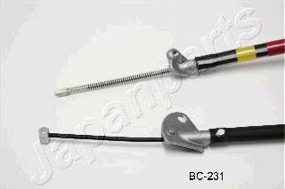 Трос ручника задний правый Japan Parts BC231