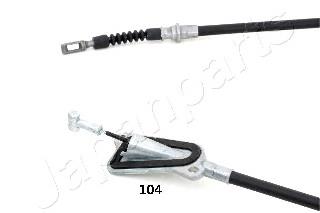 Трос стояночного тормоза задний правый Japan Parts BC104 цена, от 22.13 USD
