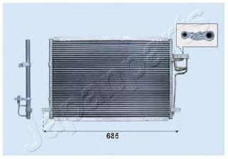 Радиатор кондиционера CND333028 Japan Parts