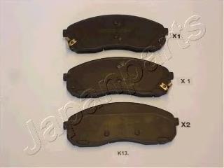 Передние тормозные колодки PAK13AF Japan Parts