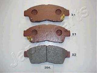 PA264AF Japan Parts Колодки передние