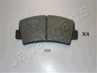 Передние тормозные колодки PA308AF Japan Parts