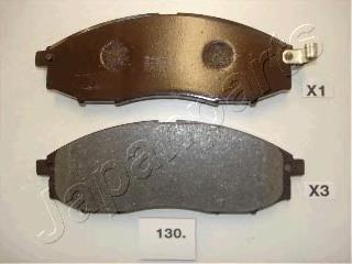 Передние тормозные колодки PA130AF Japan Parts