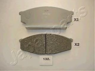 PA132AF Japan Parts sapatas do freio dianteiras de disco