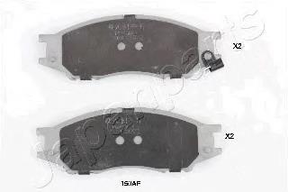 PA-150AF Japan Parts sapatas do freio dianteiras de disco