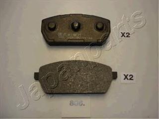 Передние тормозные колодки PA886AF Japan Parts