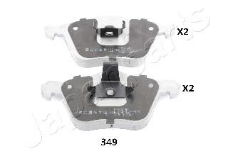 Передние тормозные колодки PA349AF Japan Parts