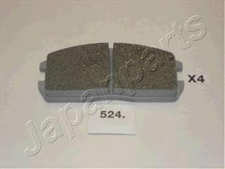 Передние тормозные колодки PA524AF Japan Parts