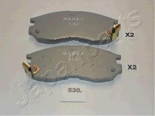 PA-530AF Japan Parts sapatas do freio dianteiras de disco