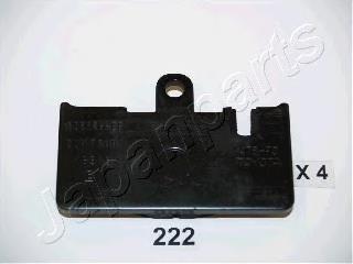 PP-222AF Japan Parts sapatas do freio traseiras de disco